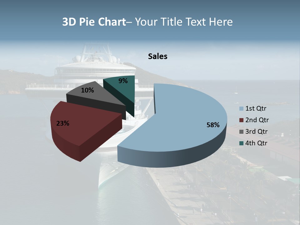 Palm Ocean Sail PowerPoint Template