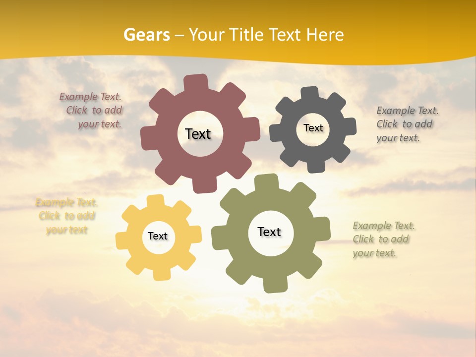 Light Dream Water PowerPoint Template