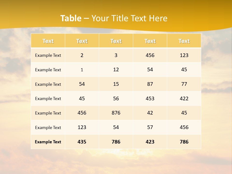 Light Dream Water PowerPoint Template