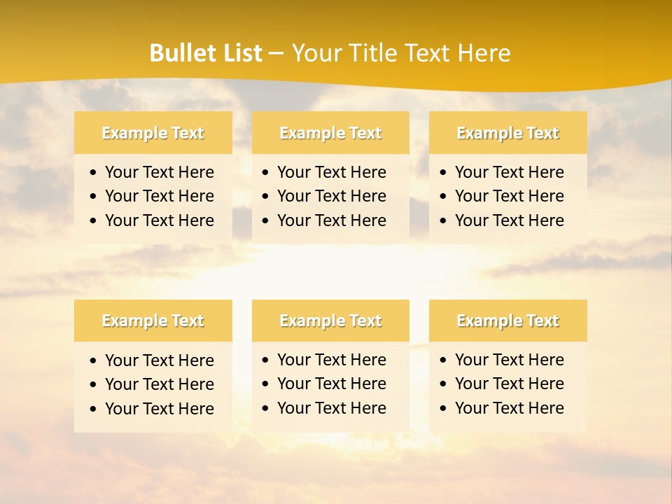 Light Dream Water PowerPoint Template