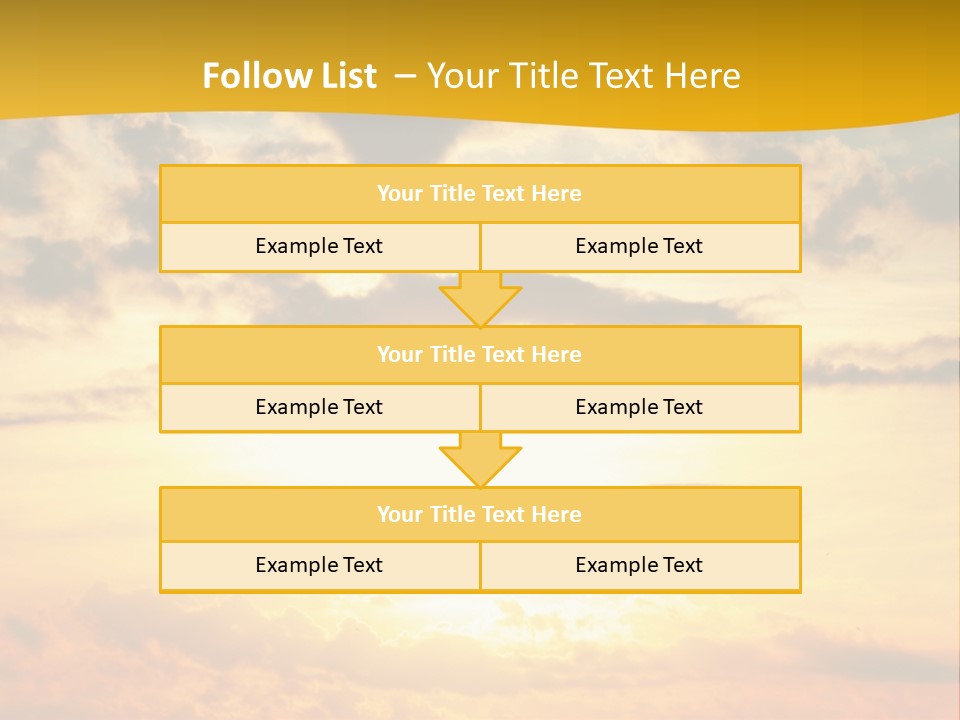Light Dream Water PowerPoint Template