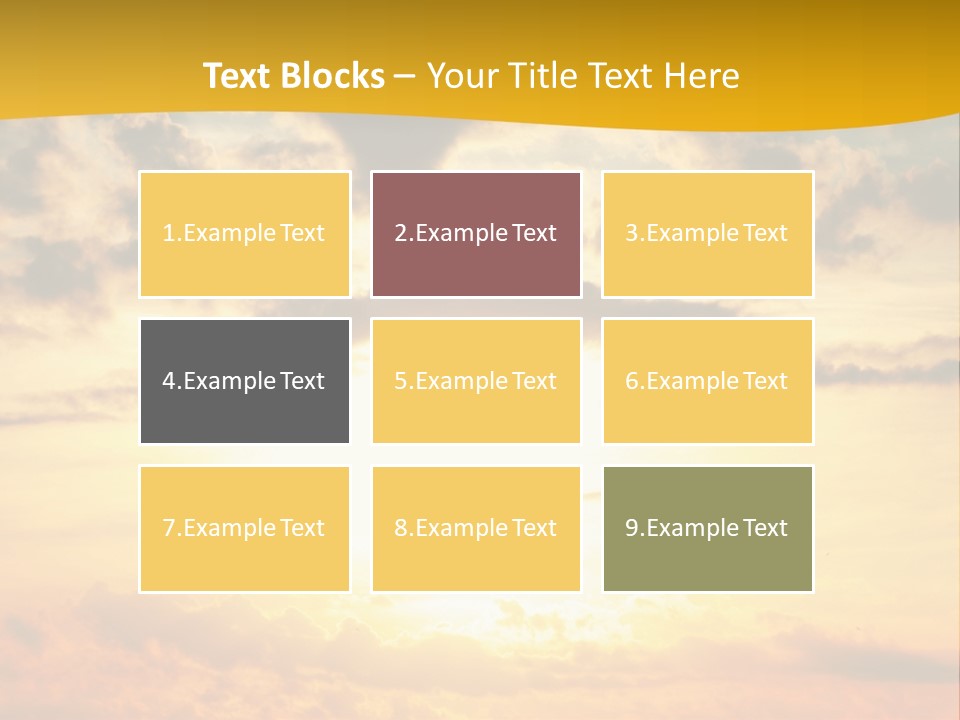 Light Dream Water PowerPoint Template