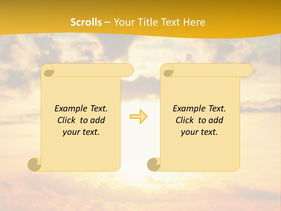 Light Dream Water PowerPoint Template