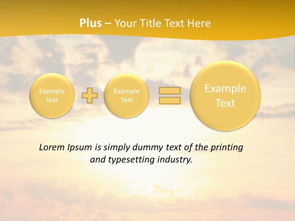 Light Dream Water PowerPoint Template