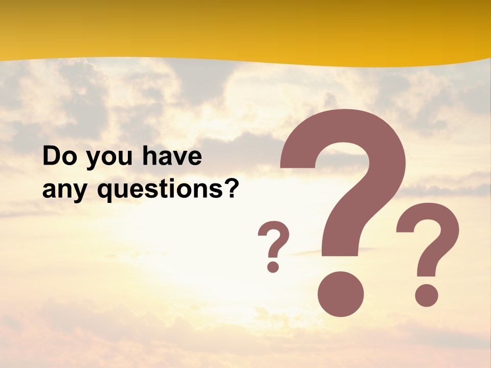 Light Dream Water PowerPoint Template