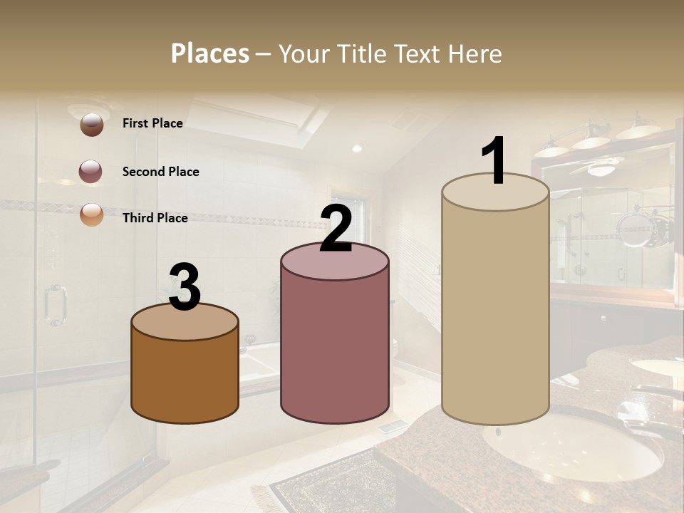 Bath Upscale Living PowerPoint Template