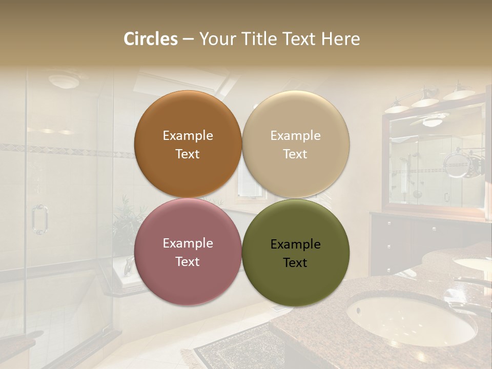 Bath Upscale Living PowerPoint Template