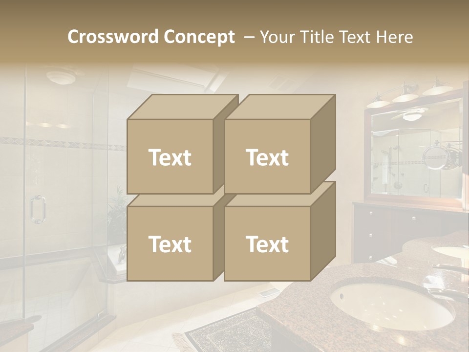 Bath Upscale Living PowerPoint Template