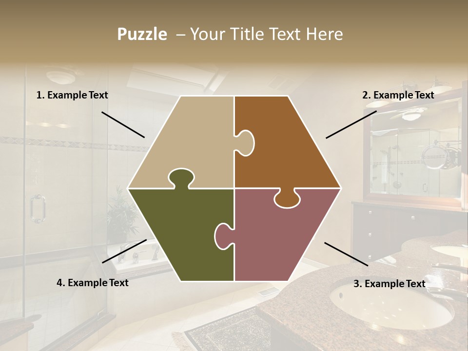 Bath Upscale Living PowerPoint Template