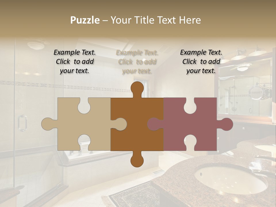 Bath Upscale Living PowerPoint Template