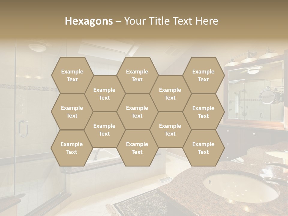 Bath Upscale Living PowerPoint Template