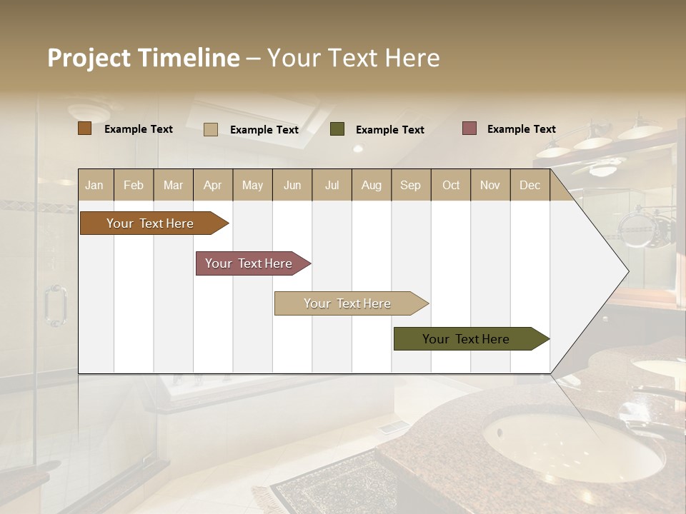 Bath Upscale Living PowerPoint Template