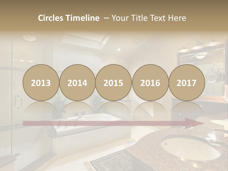 Bath Upscale Living PowerPoint Template