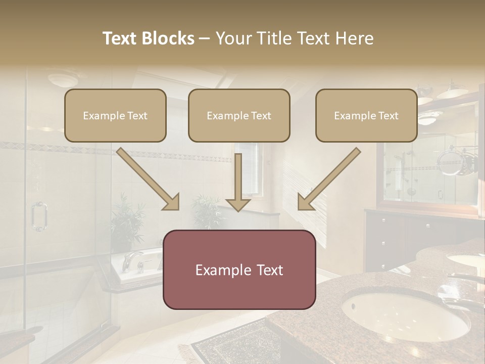 Bath Upscale Living PowerPoint Template