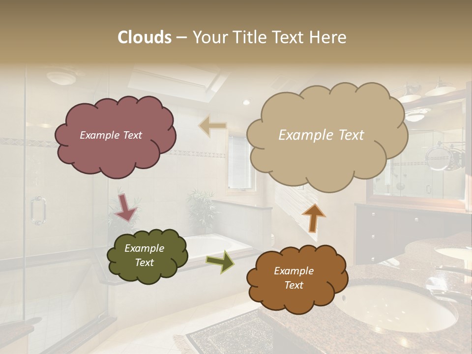 Bath Upscale Living PowerPoint Template