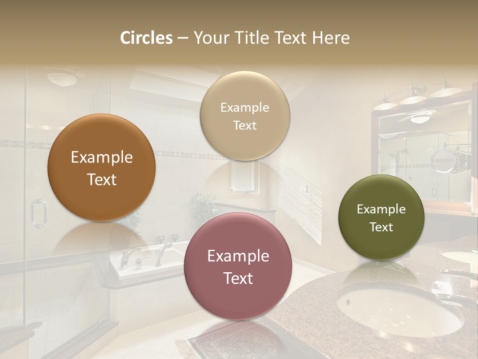 Bath Upscale Living PowerPoint Template