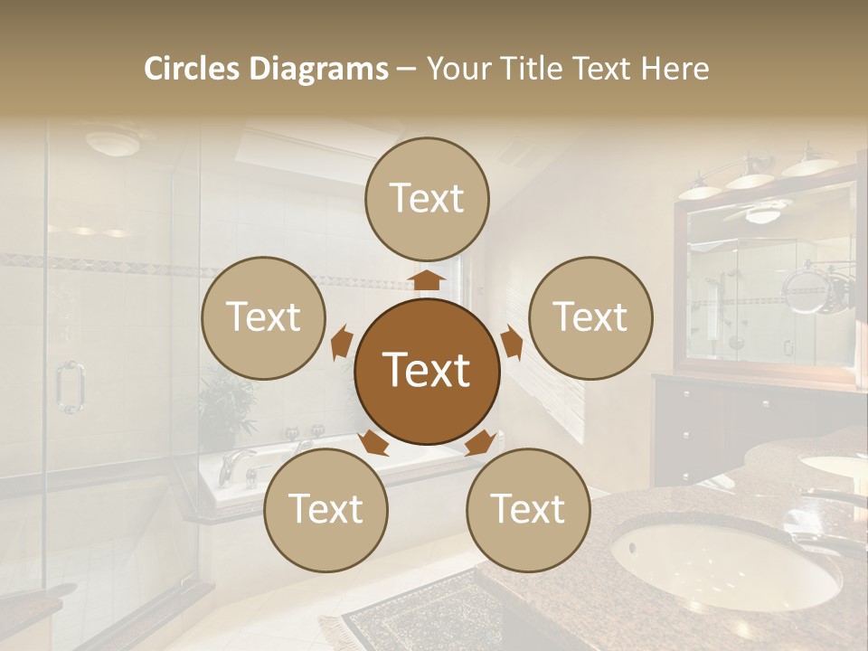 Bath Upscale Living PowerPoint Template