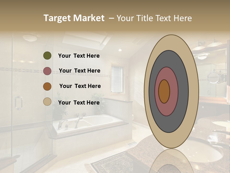 Bath Upscale Living PowerPoint Template