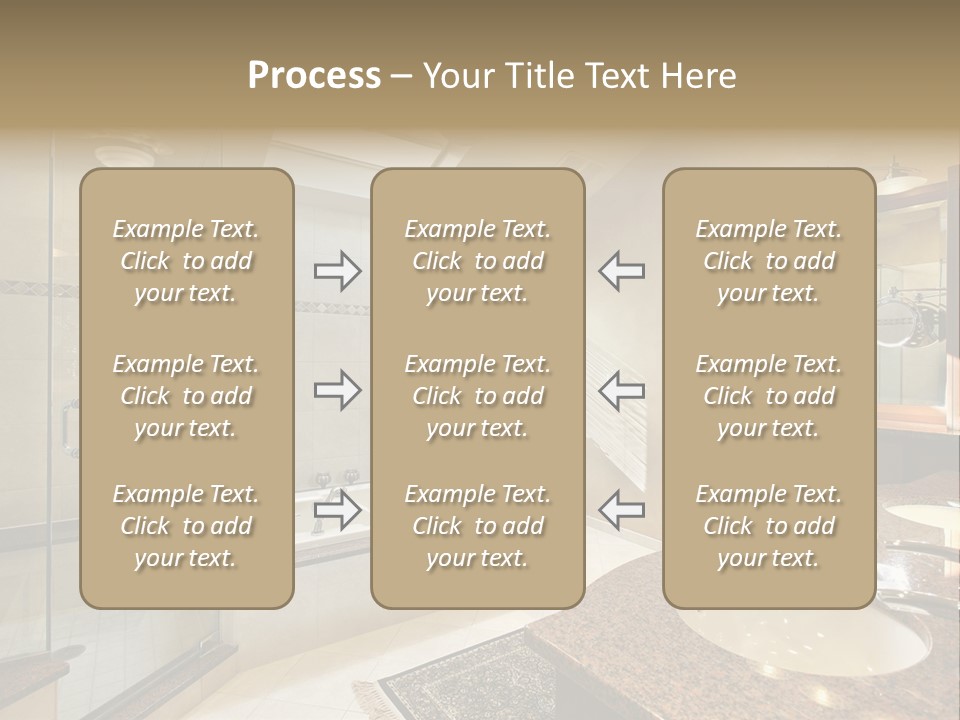 Bath Upscale Living PowerPoint Template
