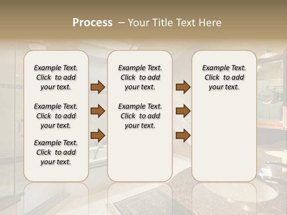 Bath Upscale Living PowerPoint Template