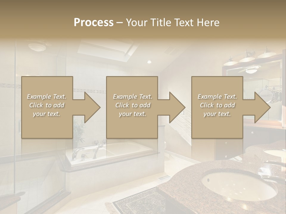 Bath Upscale Living PowerPoint Template