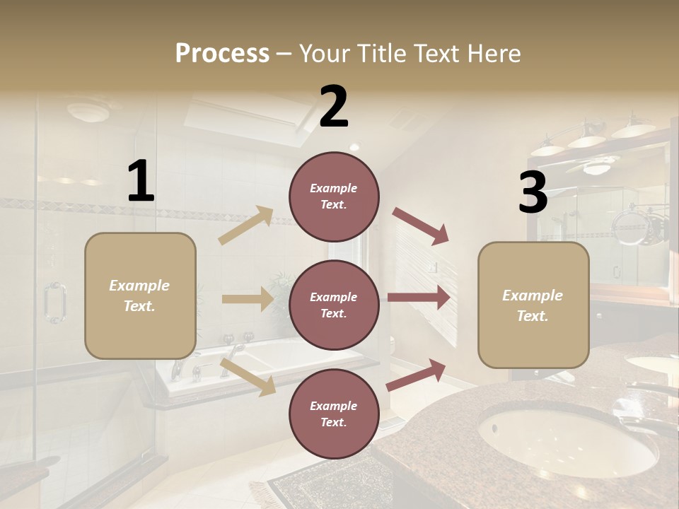 Bath Upscale Living PowerPoint Template