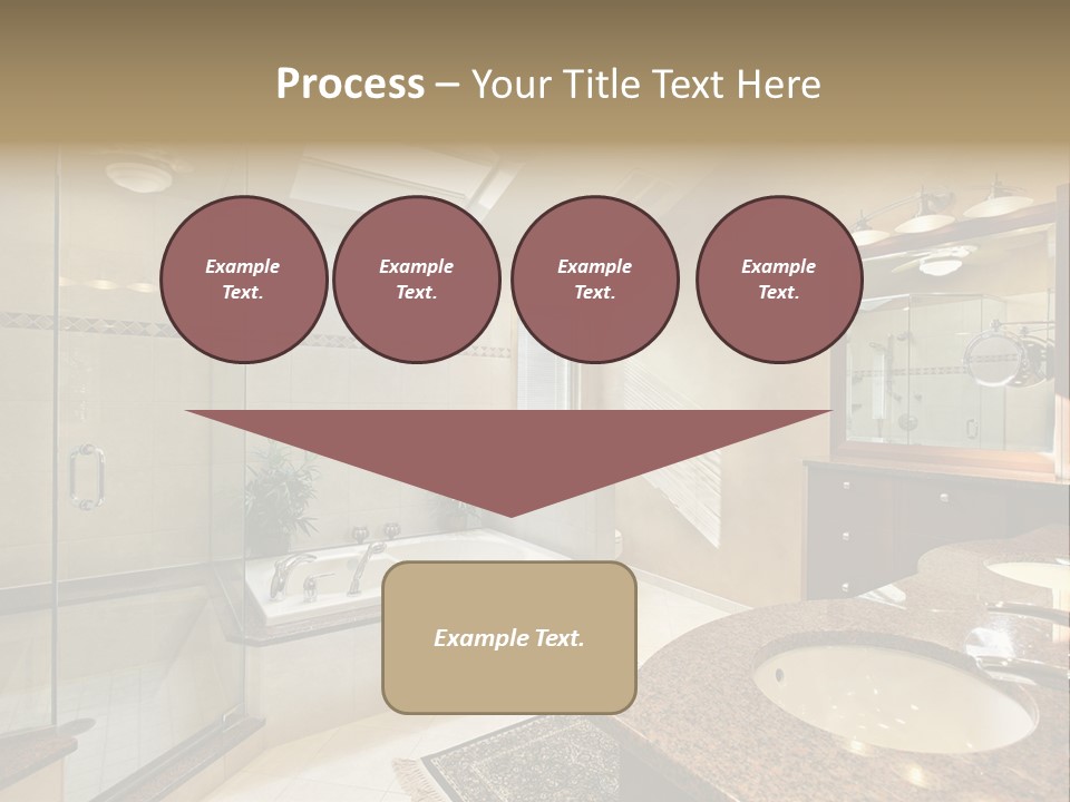 Bath Upscale Living PowerPoint Template