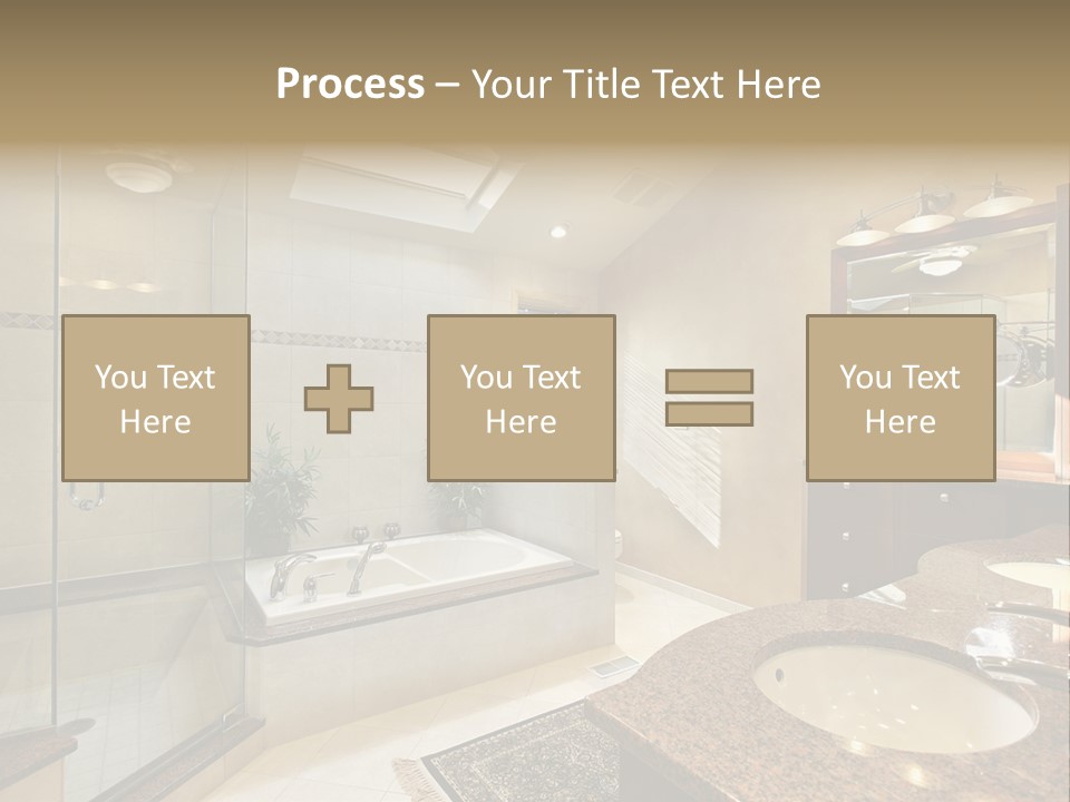 Bath Upscale Living PowerPoint Template