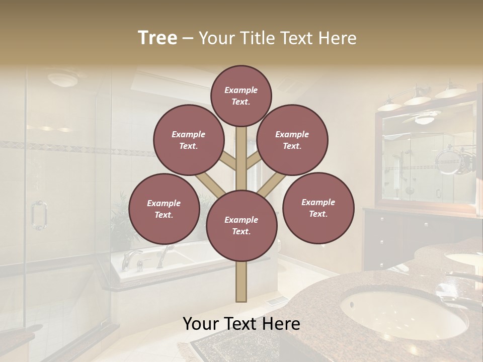 Bath Upscale Living PowerPoint Template