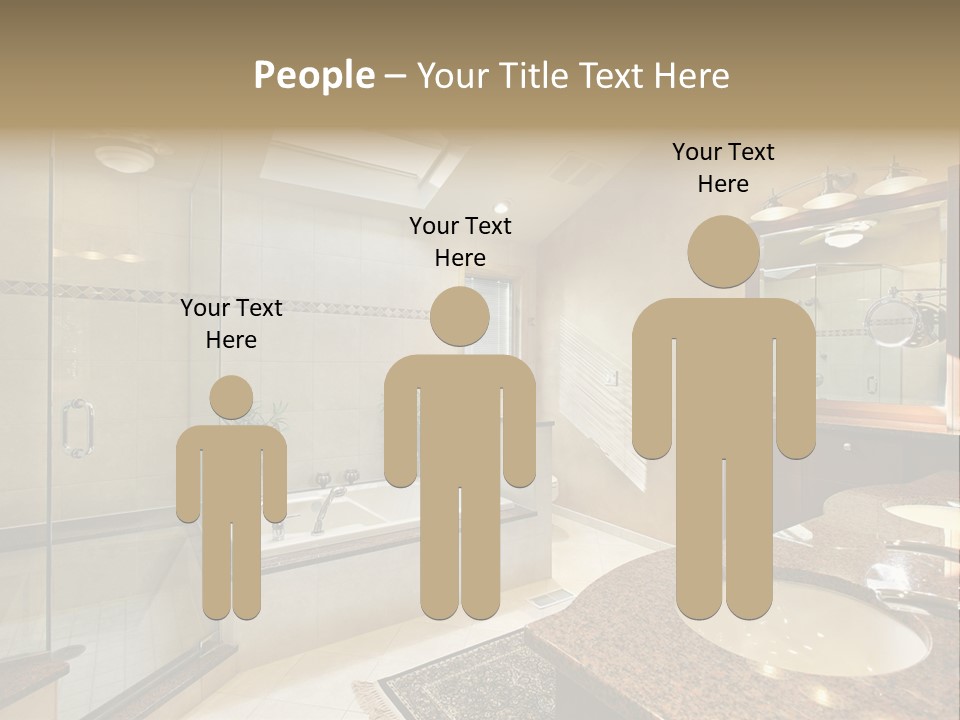 Bath Upscale Living PowerPoint Template