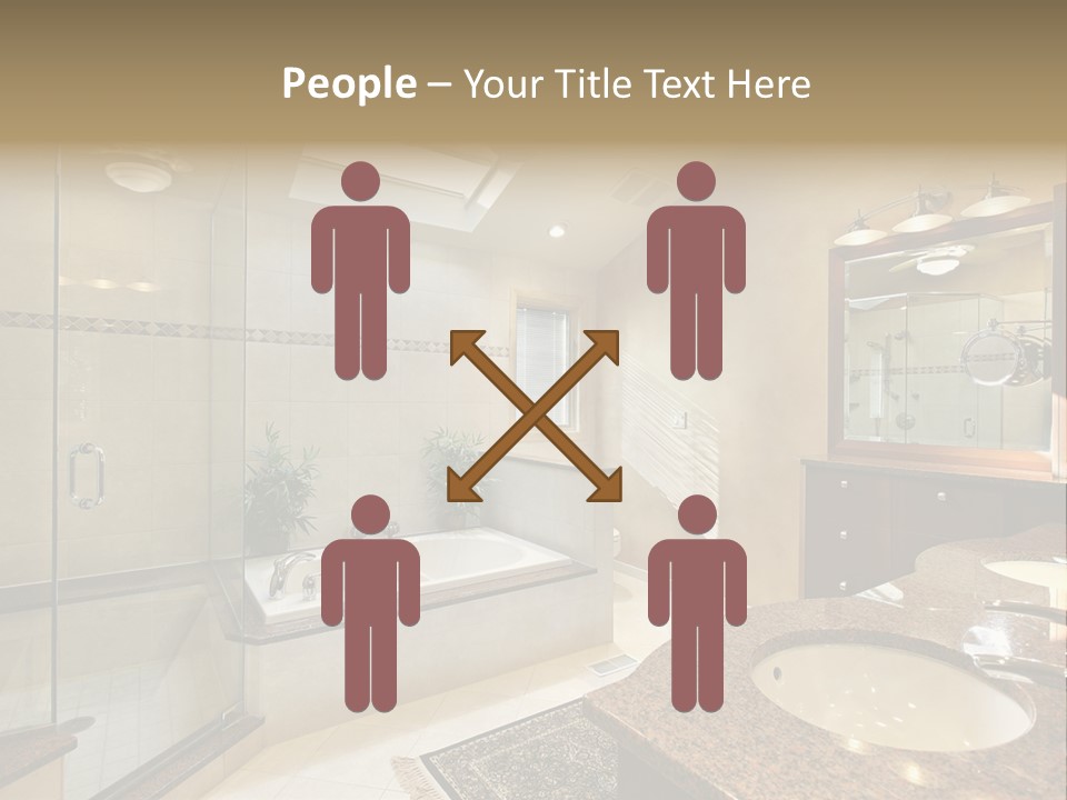 Bath Upscale Living PowerPoint Template