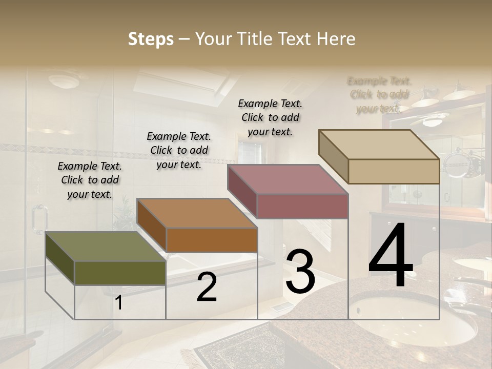 Bath Upscale Living PowerPoint Template
