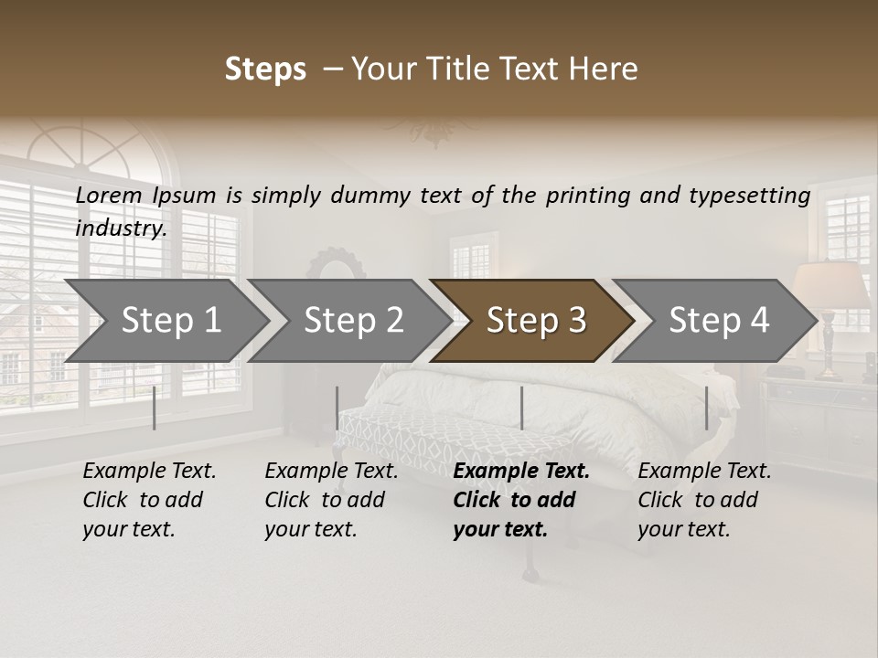 Architecture Upscale Suburban PowerPoint Template