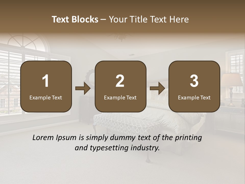 Architecture Upscale Suburban PowerPoint Template