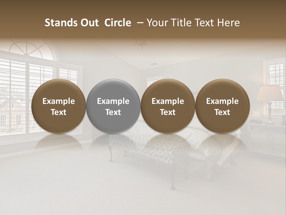 Architecture Upscale Suburban PowerPoint Template
