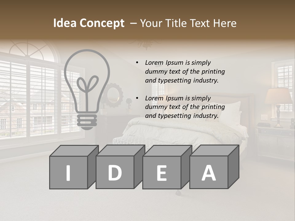 Architecture Upscale Suburban PowerPoint Template