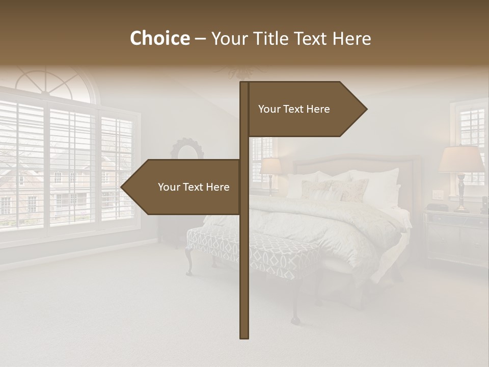 Architecture Upscale Suburban PowerPoint Template