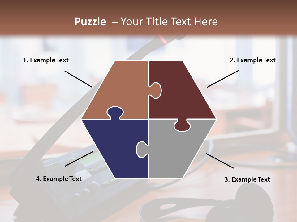 Booth Background Tribunal PowerPoint Template