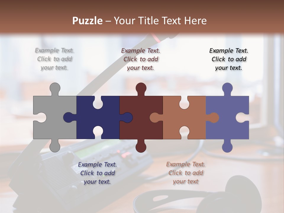 Booth Background Tribunal PowerPoint Template