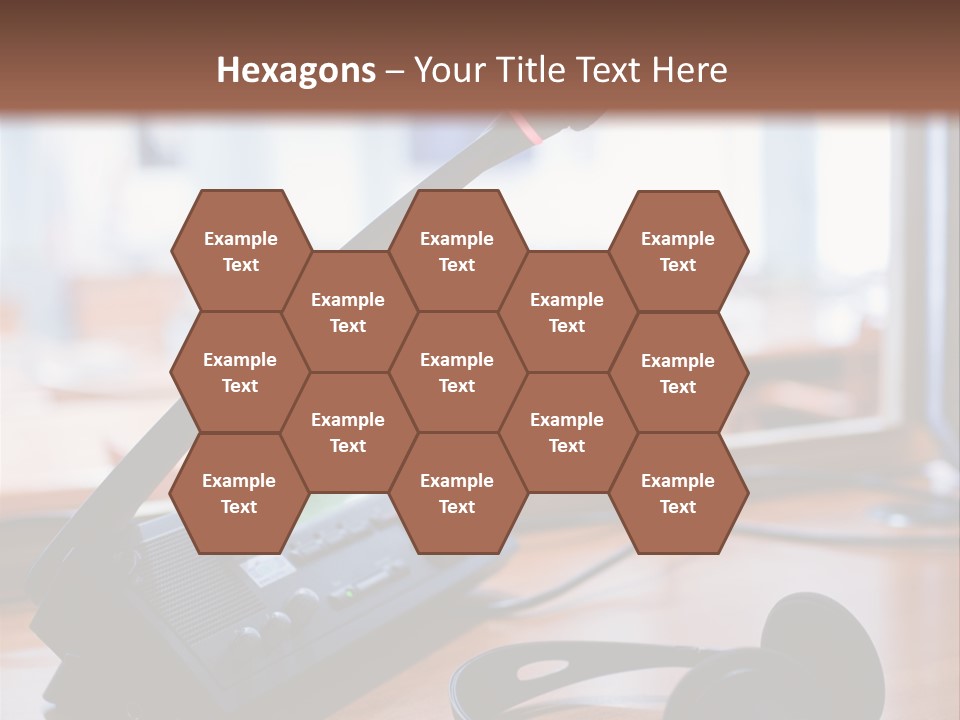 Booth Background Tribunal PowerPoint Template