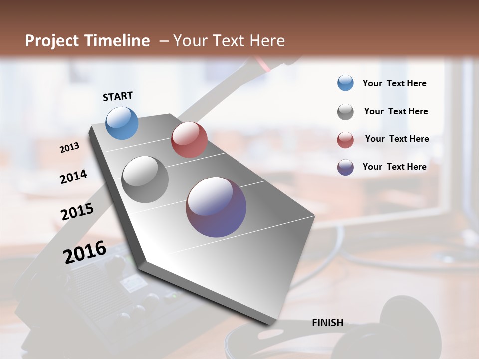 Booth Background Tribunal PowerPoint Template