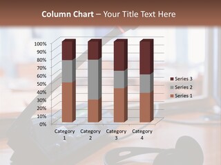 Booth Background Tribunal PowerPoint Template