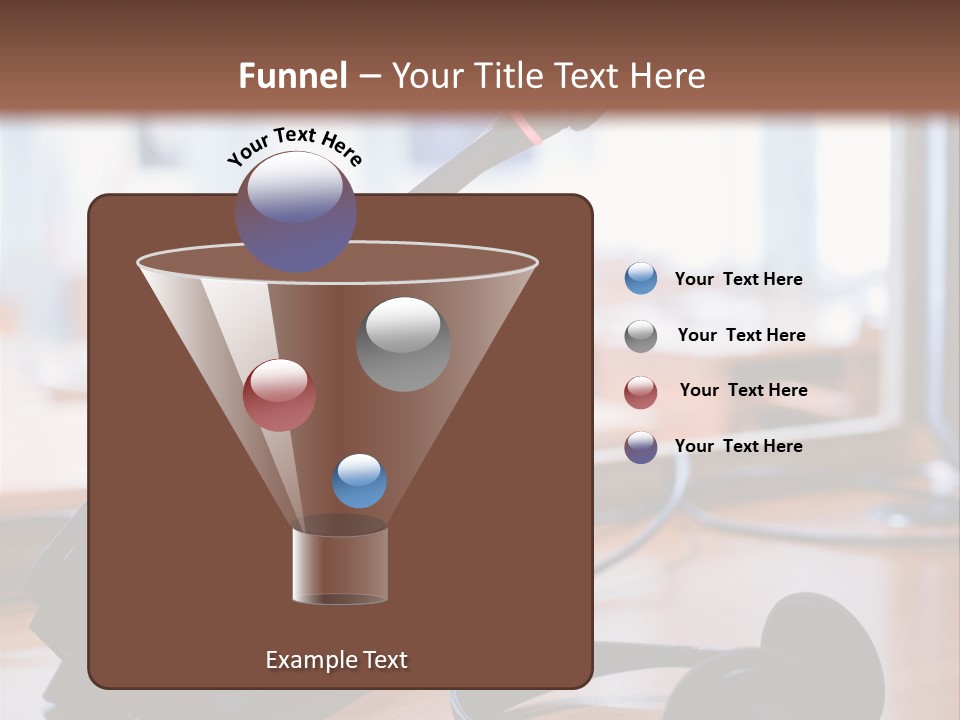 Booth Background Tribunal PowerPoint Template