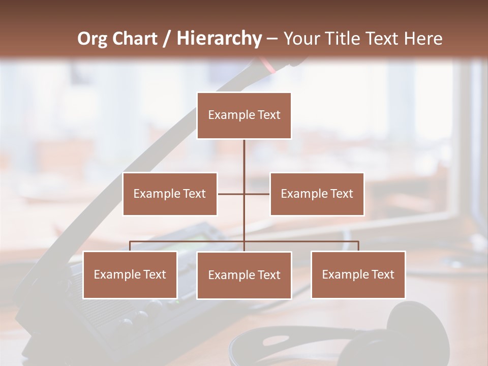 Booth Background Tribunal PowerPoint Template