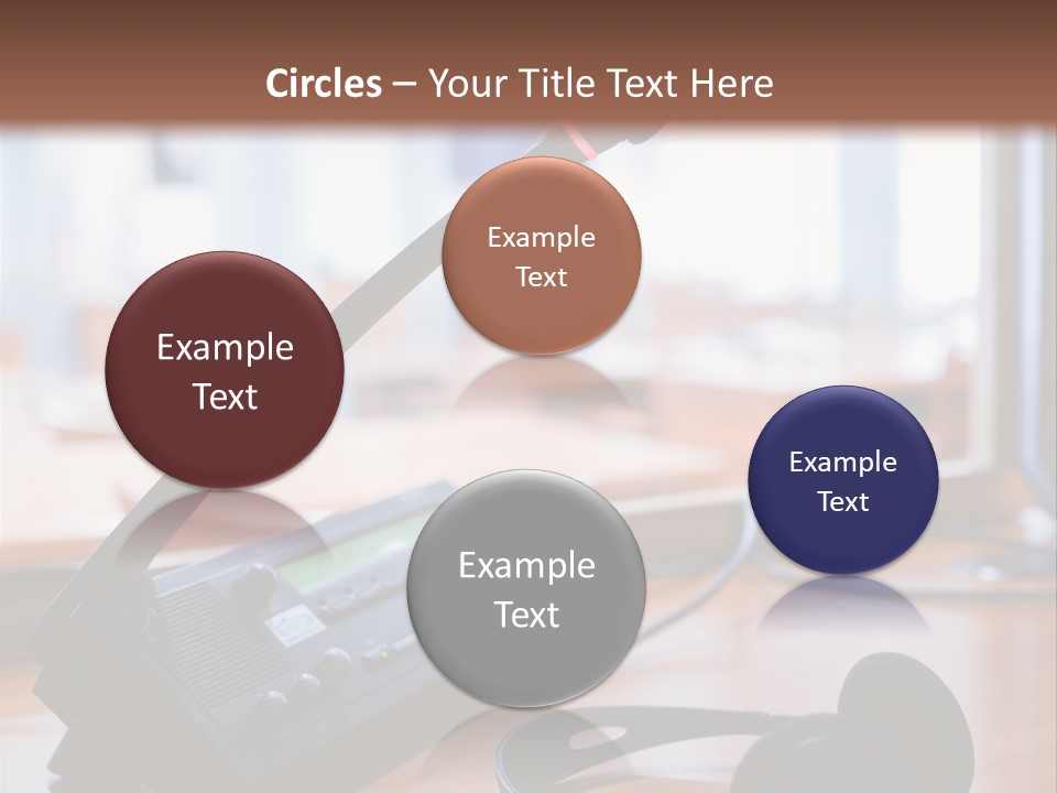 Booth Background Tribunal PowerPoint Template