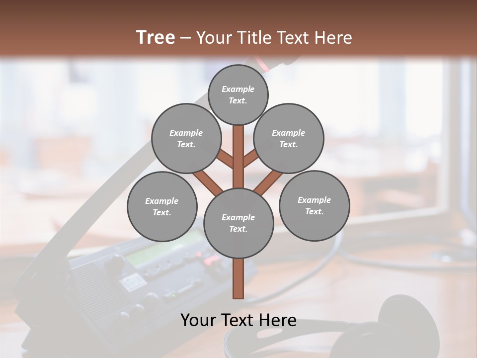 Booth Background Tribunal PowerPoint Template