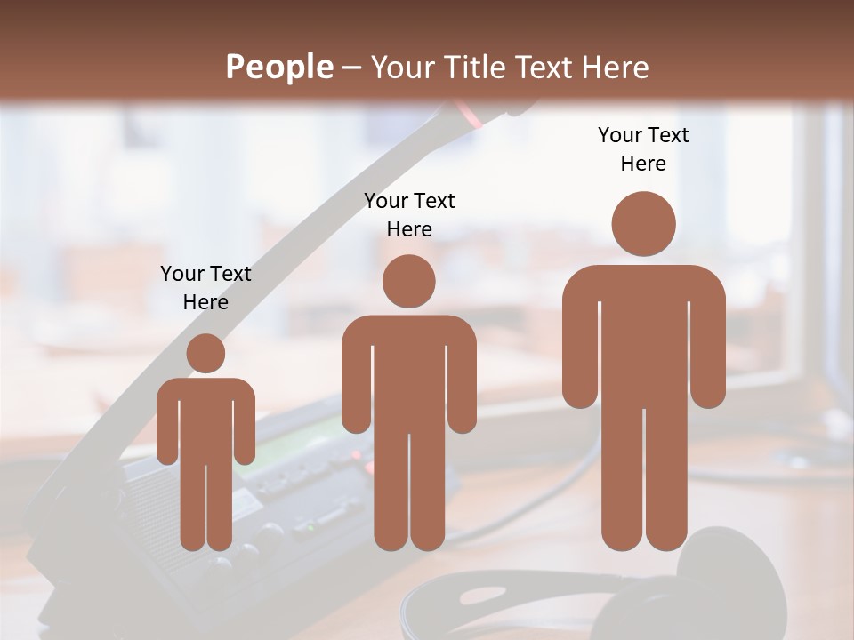 Booth Background Tribunal PowerPoint Template