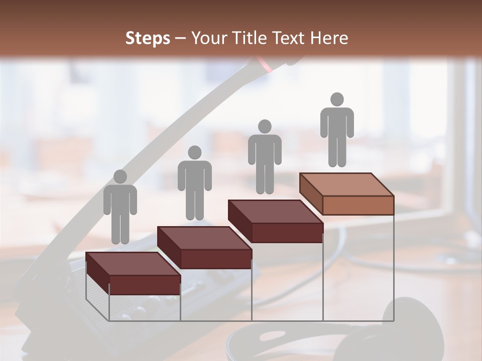 Booth Background Tribunal PowerPoint Template