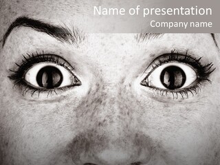 One Disbelief Toned PowerPoint Template