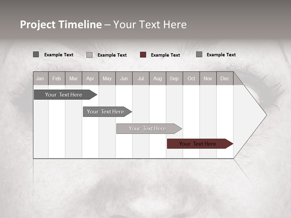 One Disbelief Toned PowerPoint Template